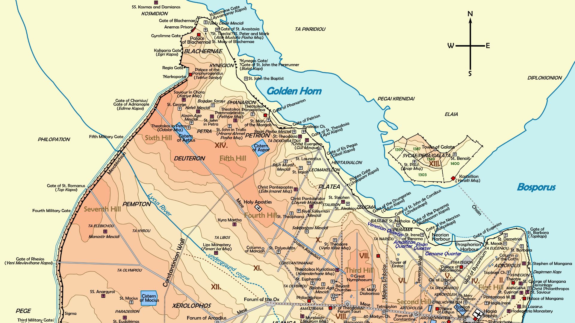13. Les navires ottomans ont contourné la chaîne de ports
