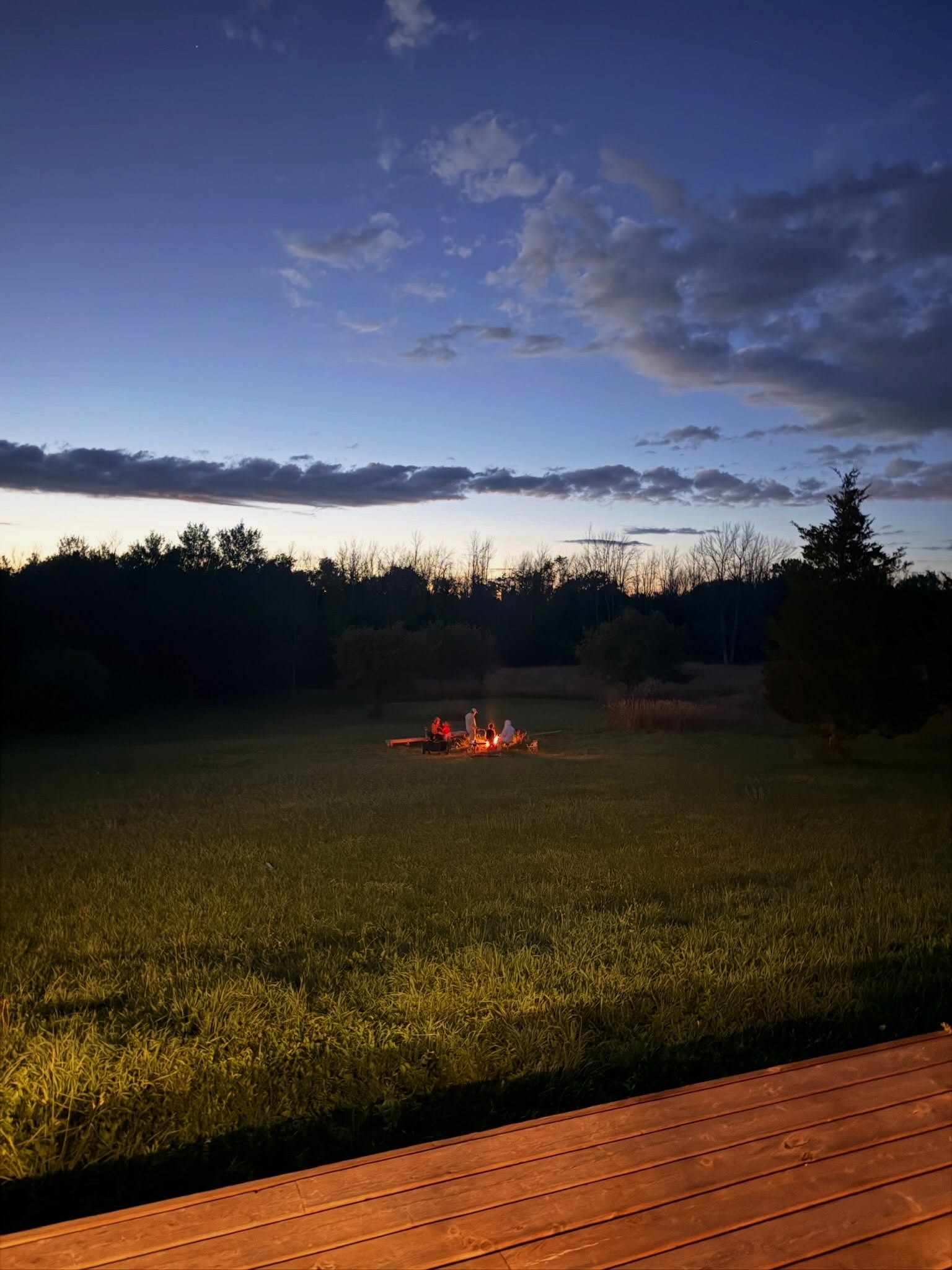 Une soirée magique autour du feu