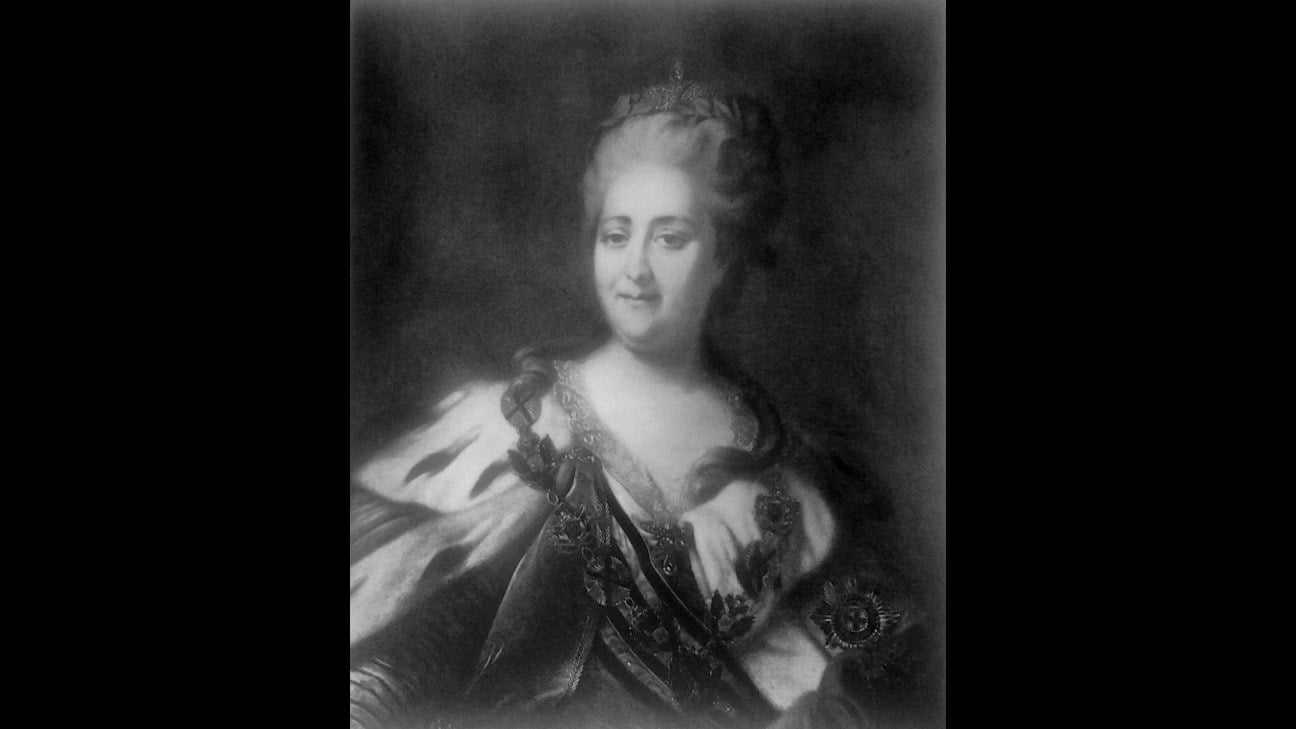 13. Catherine la Grande a voyagé dans le luxe pendant six mois