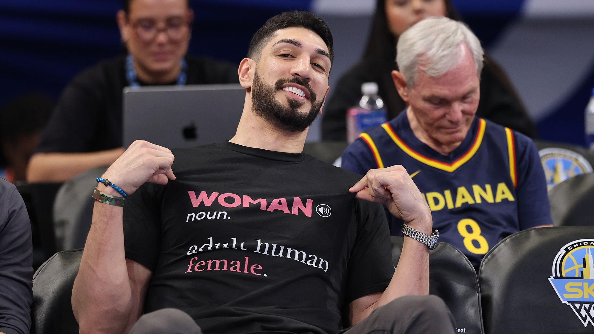 A Message on His Shirt