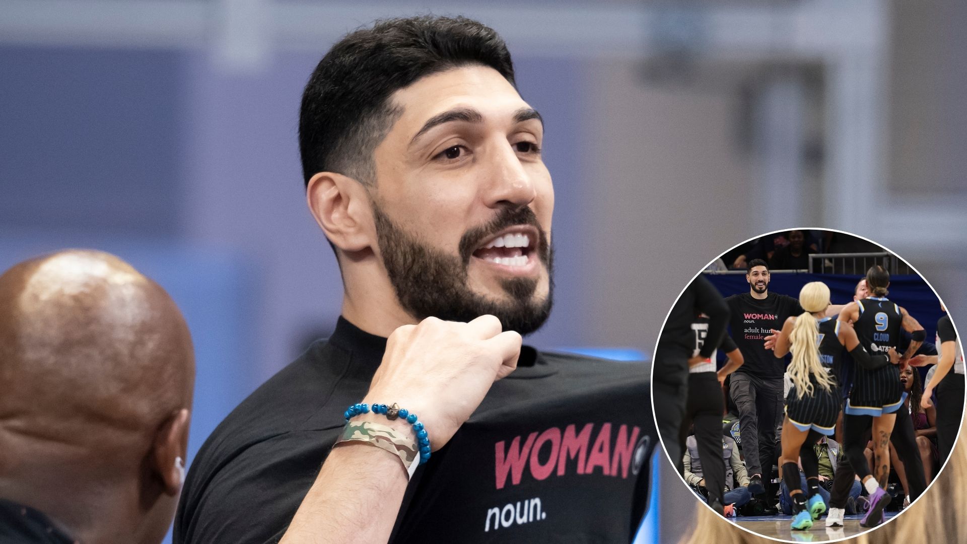 Former NBA Player Enes Kanter Freedom Ejected From WNBA Game After Heated Clash With Natasha Cloud