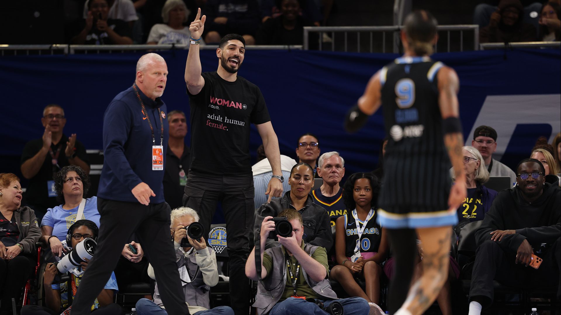 Courtside Confrontation