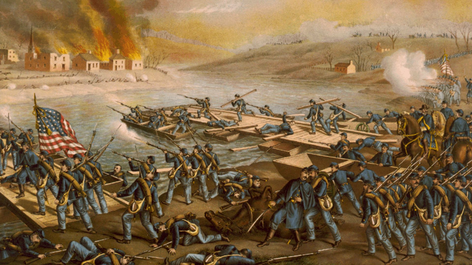 11. L'armée de l'Union passe à l'attaque à Fredericksburg