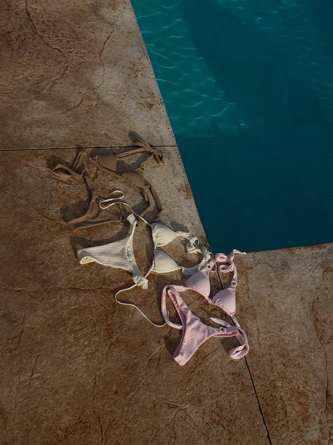 L’heure de profiter de la piscine