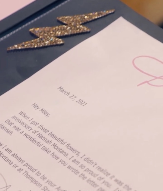 A touching letter