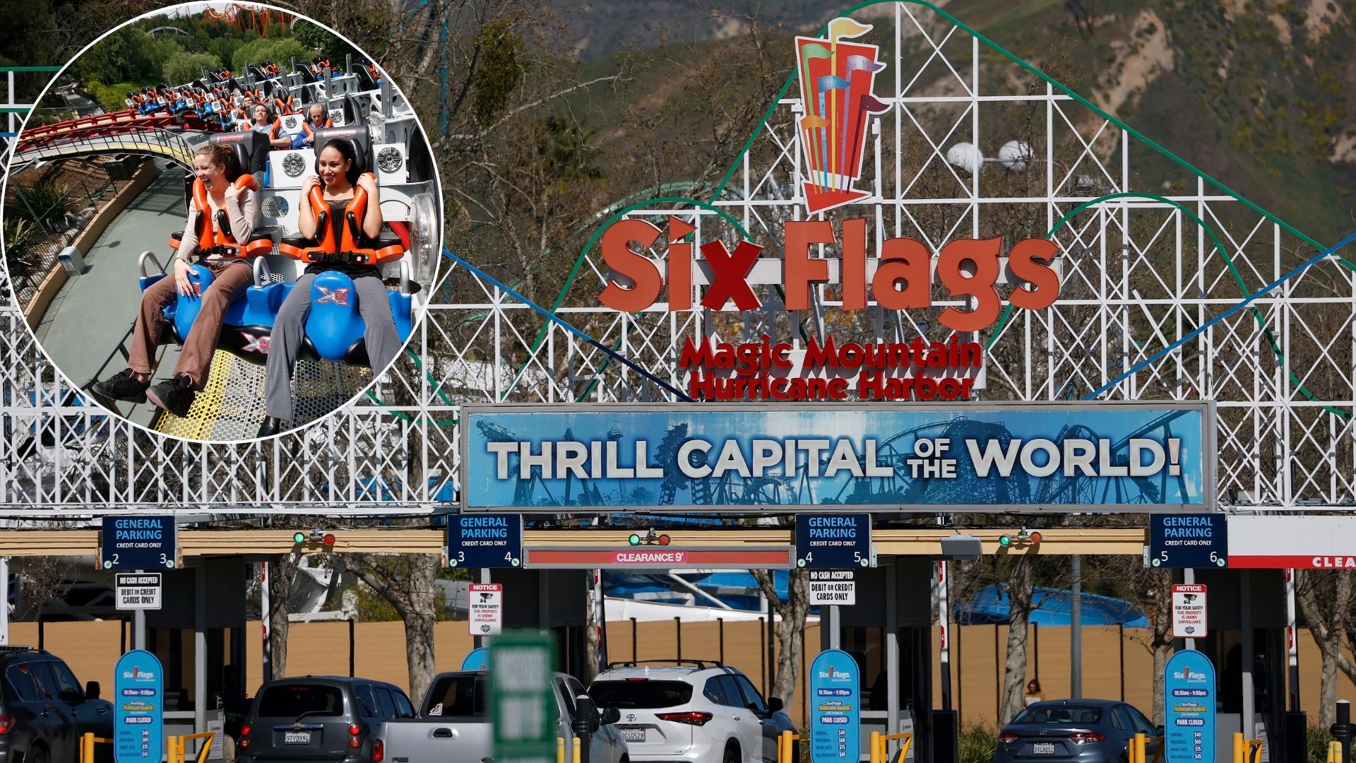La célèbre montagne russe «X2» de Six Flags, en Californie, fait l’objet d’une enquête