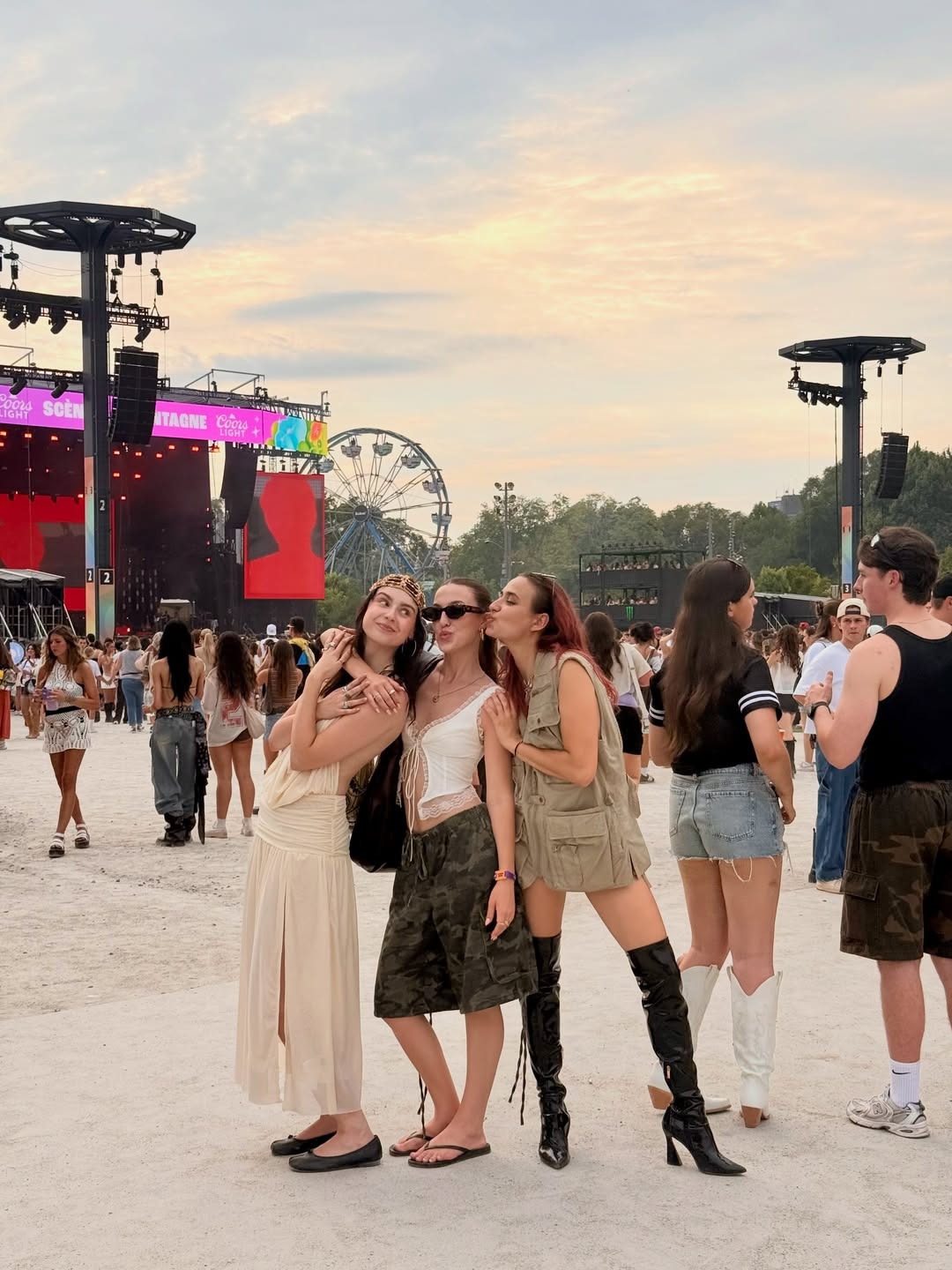 Entre amies au festival