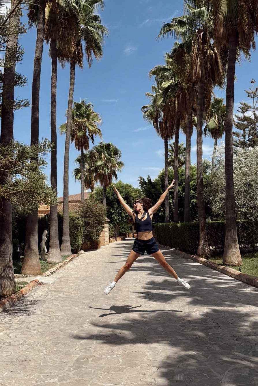 Un saut de bonheur