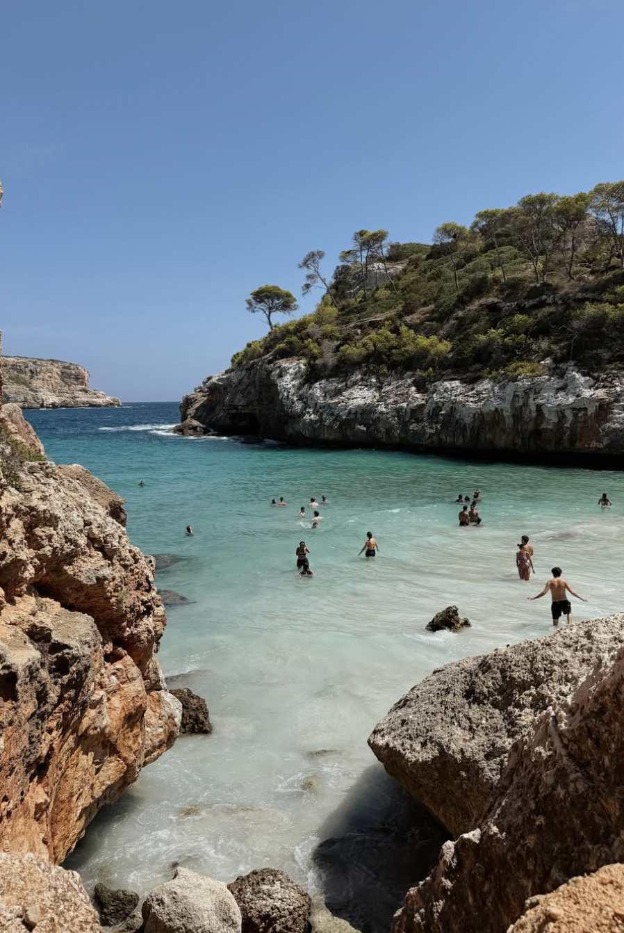 Une plage à couper le souffle