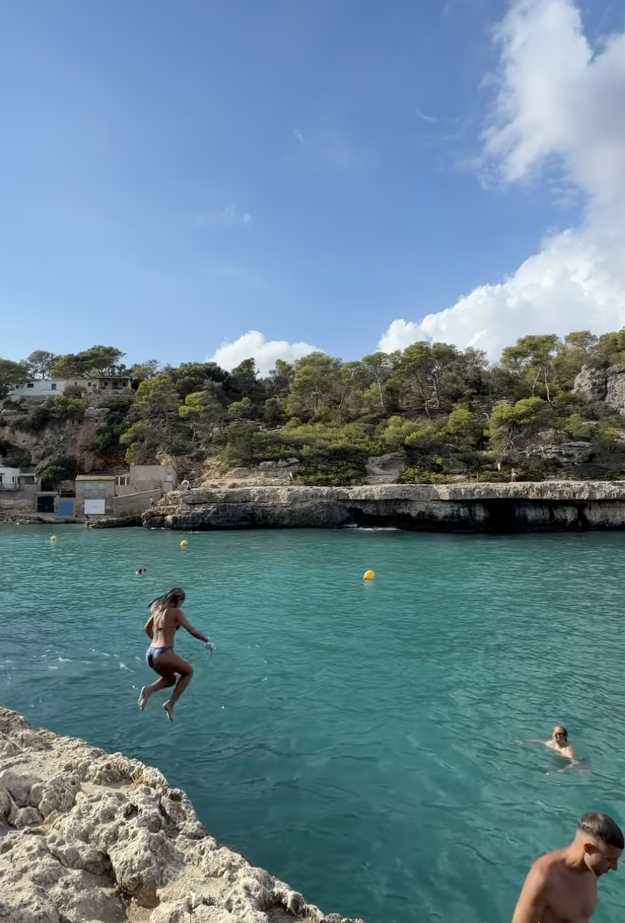Saut à l'eau