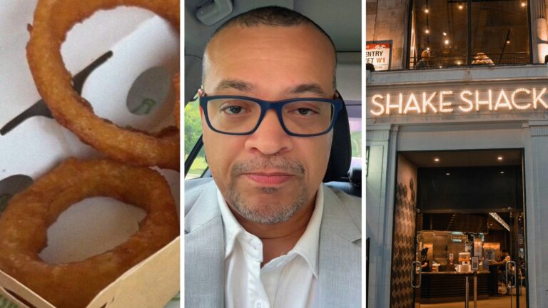 «J’aurais demandé un remboursement: Un homme paie 5$ pour des rondelles d’oignon chez Shake Shack. On ne lui en a donné que 4.