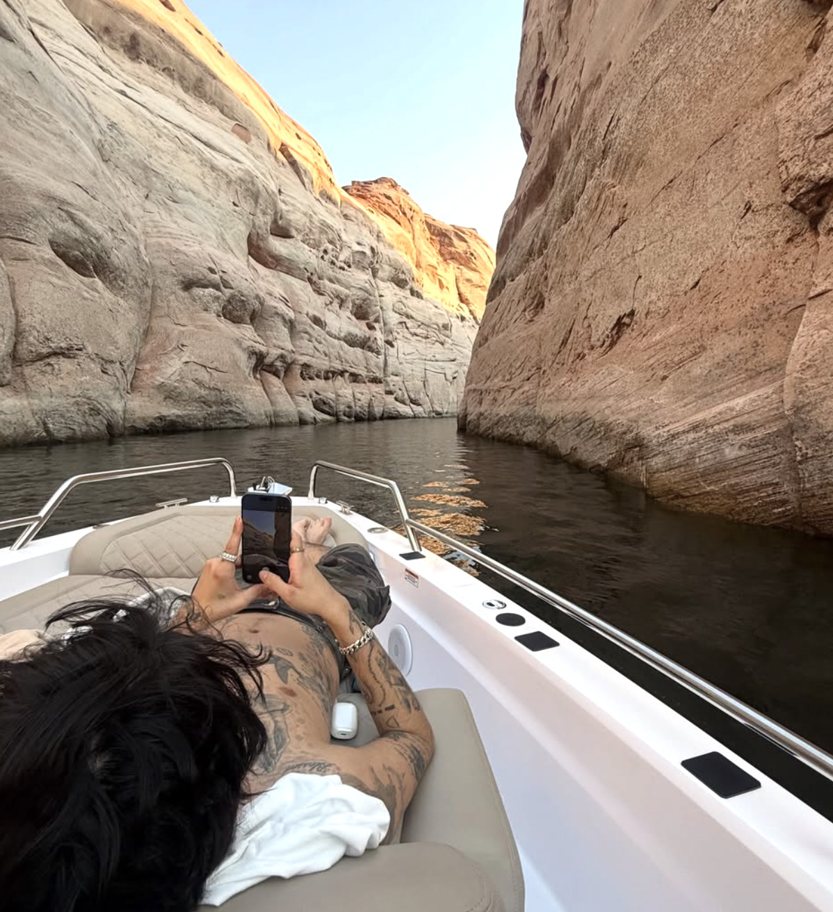 Balade en bateau sur le Lake Powell