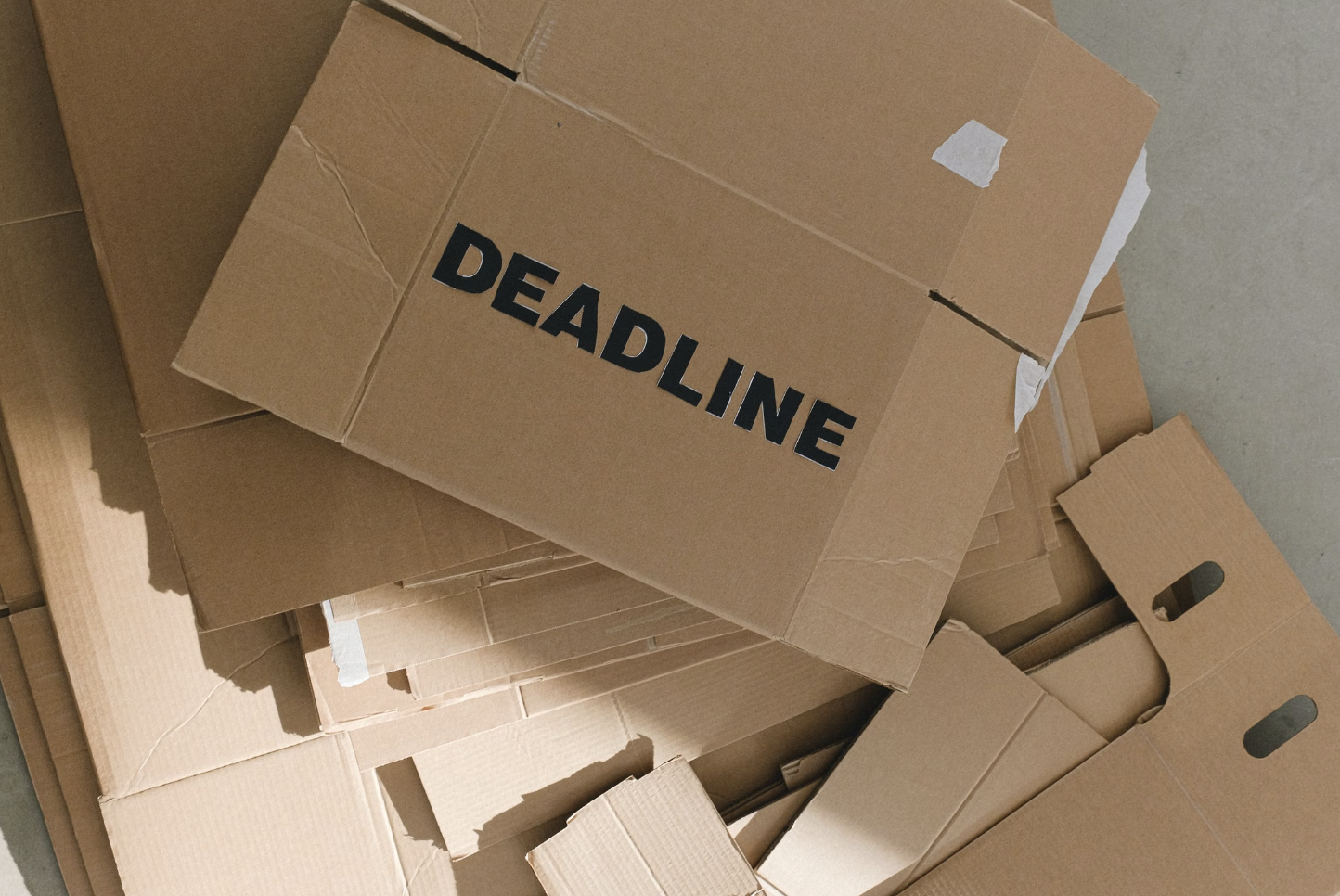 5. Deadline