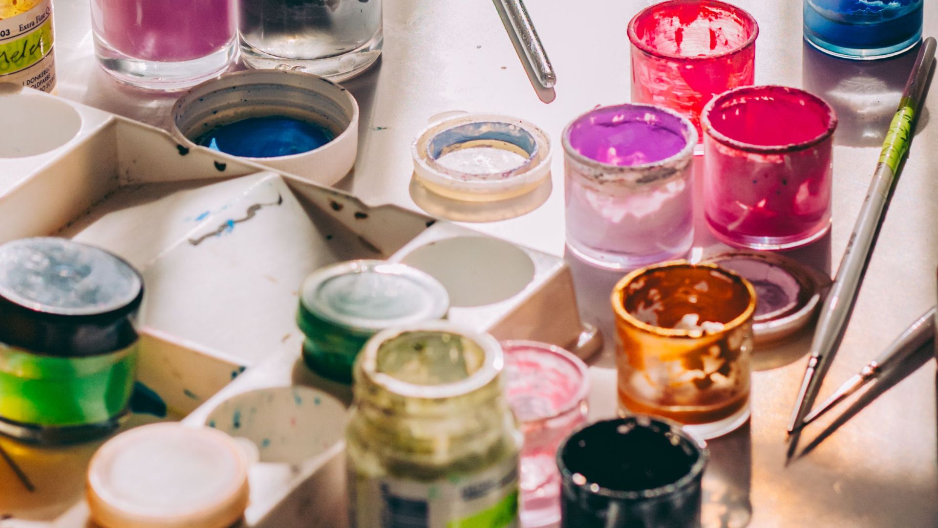 2. Il s'est mis tardivement à la peinture