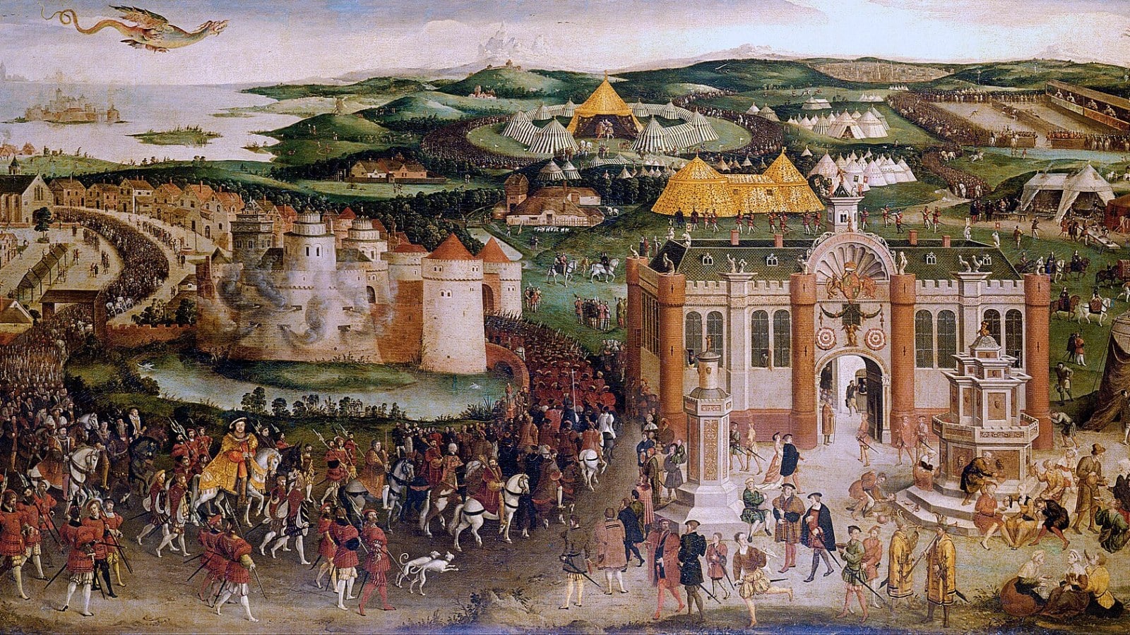 9. Henri VIII a consacré une part considérable du budget annuel de l’Angleterre à l’achat de tissus dorés