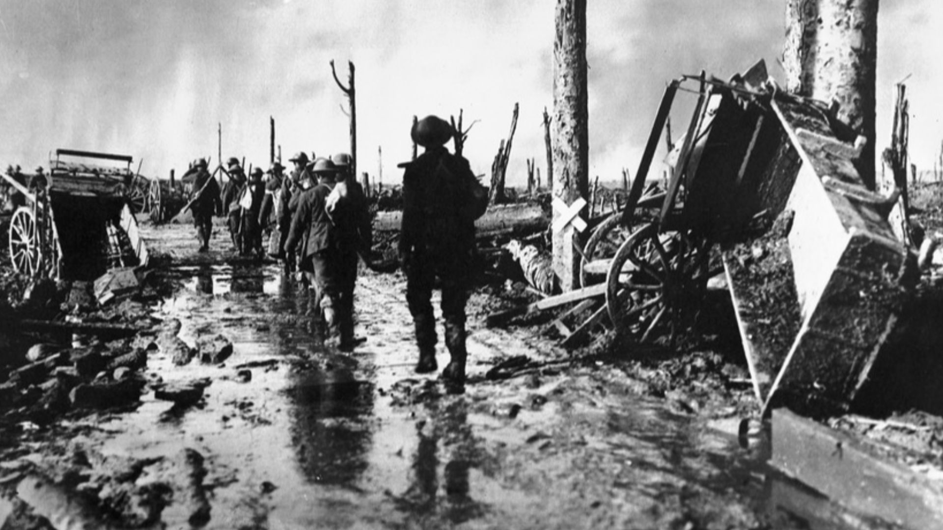 17. L'offensive britannique à Passchendaele