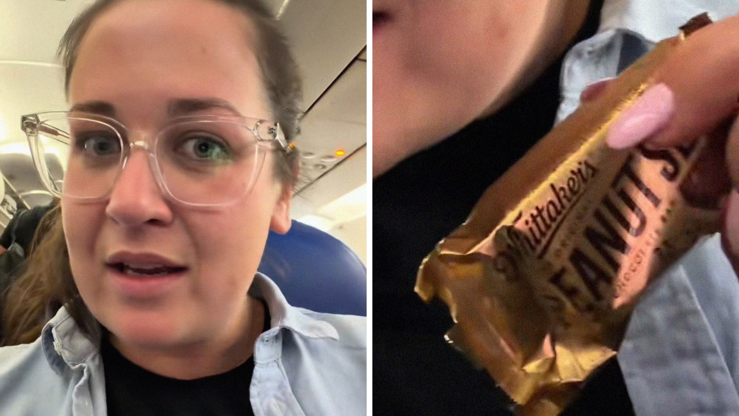Woman Whips Out Her Peanut Bar On Plane. Then Another Customer Takes Matters Into Her Own Hands: ‘You’re Definitely In The Wrong’
