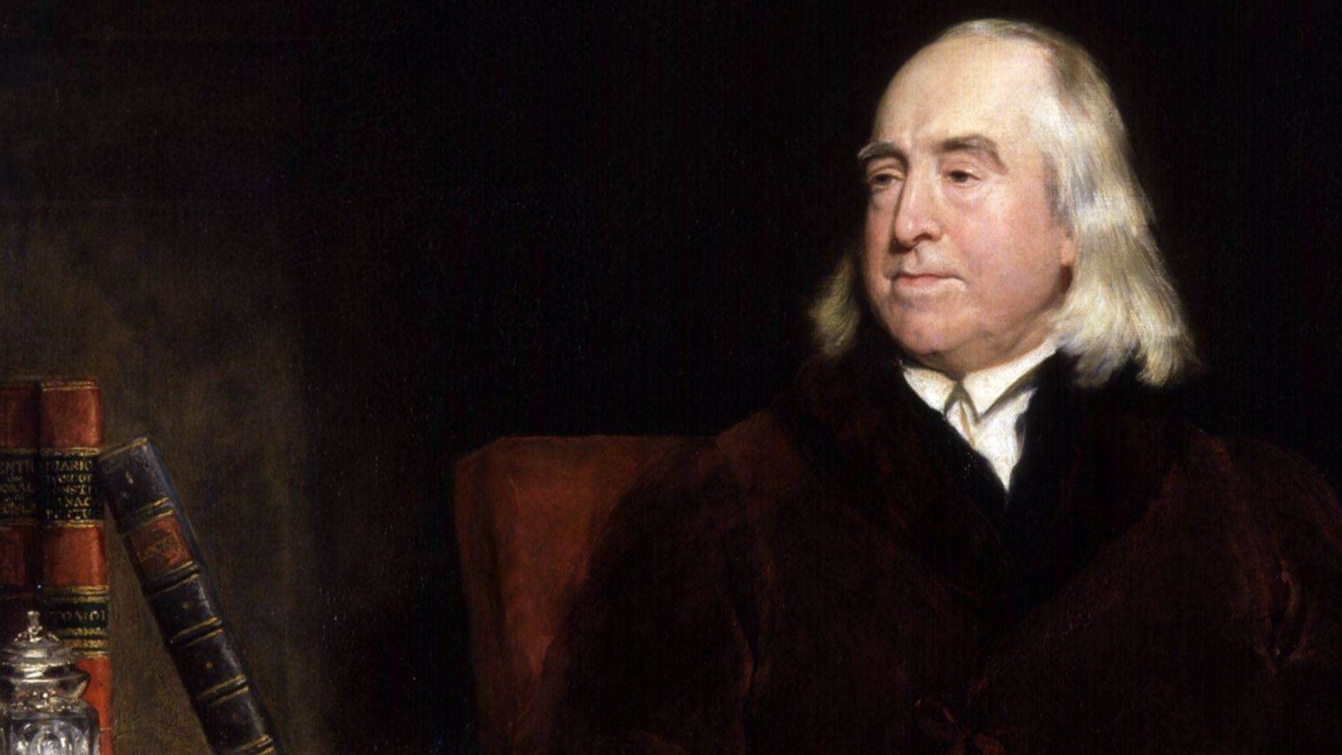 1. Le squelette et la tête de Jeremy Bentham