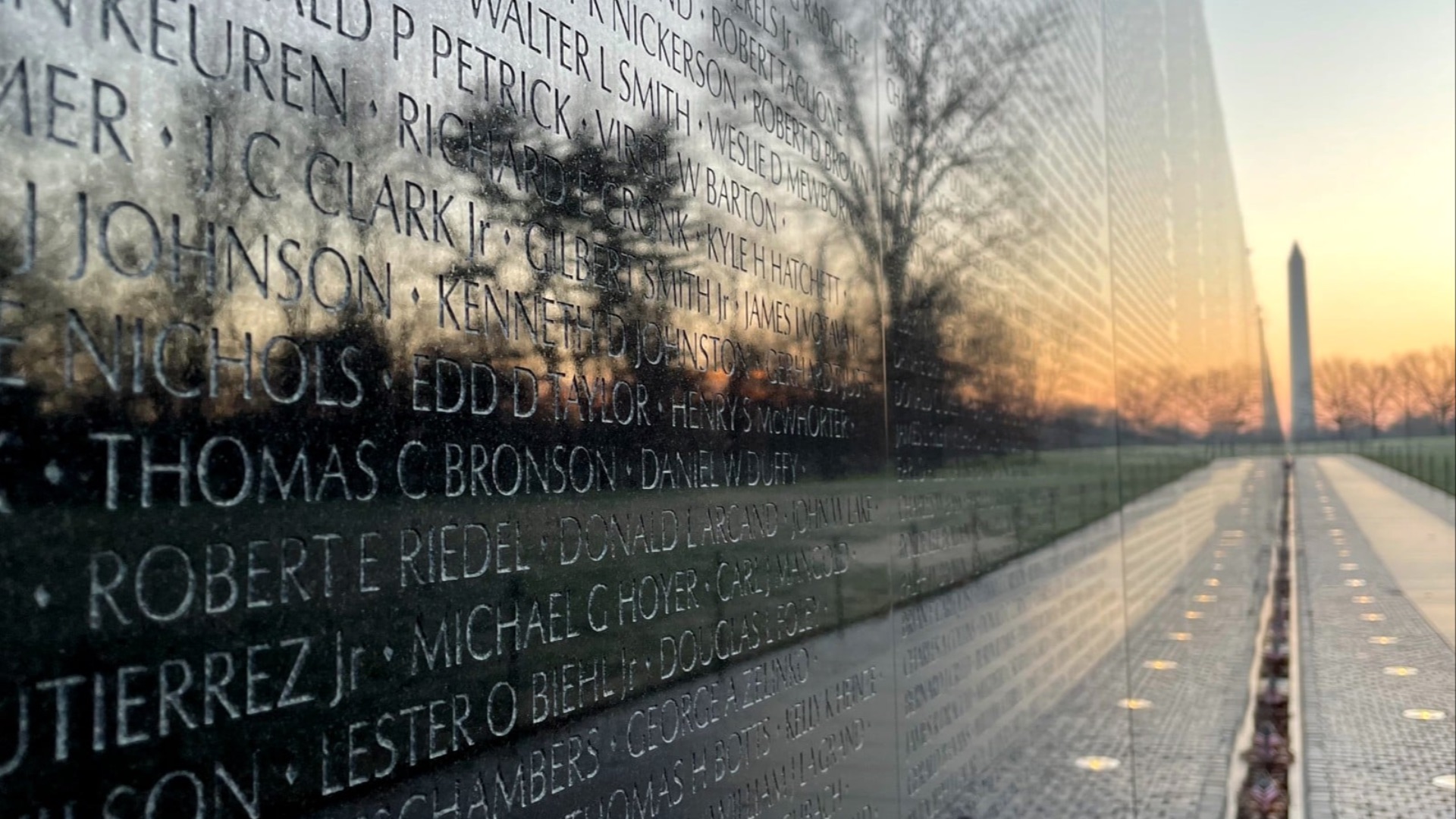 8. Mémorial des vétérans du Vietnam — Washington, D.C.