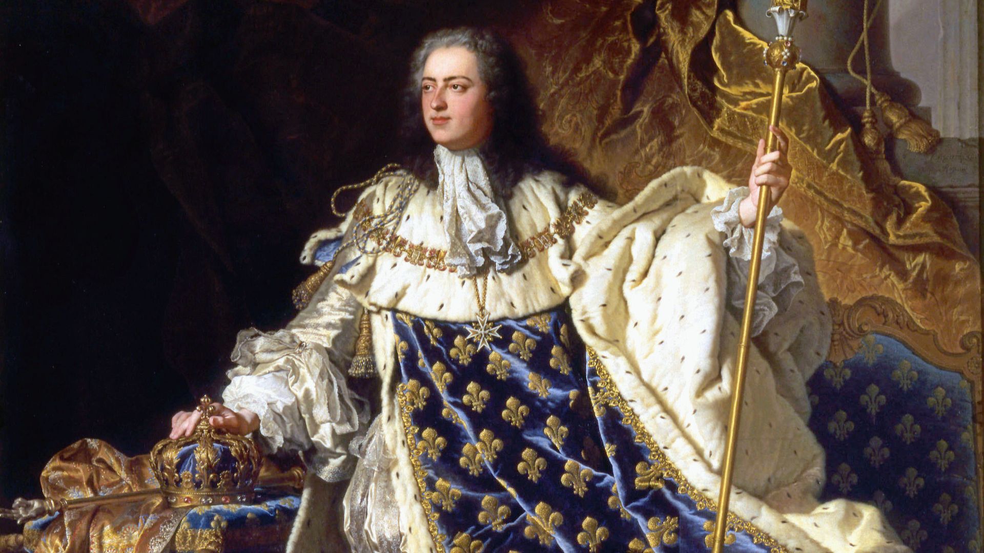 1. Louis XV a hérité d'un rituel qu'il n'avait jamais choisi