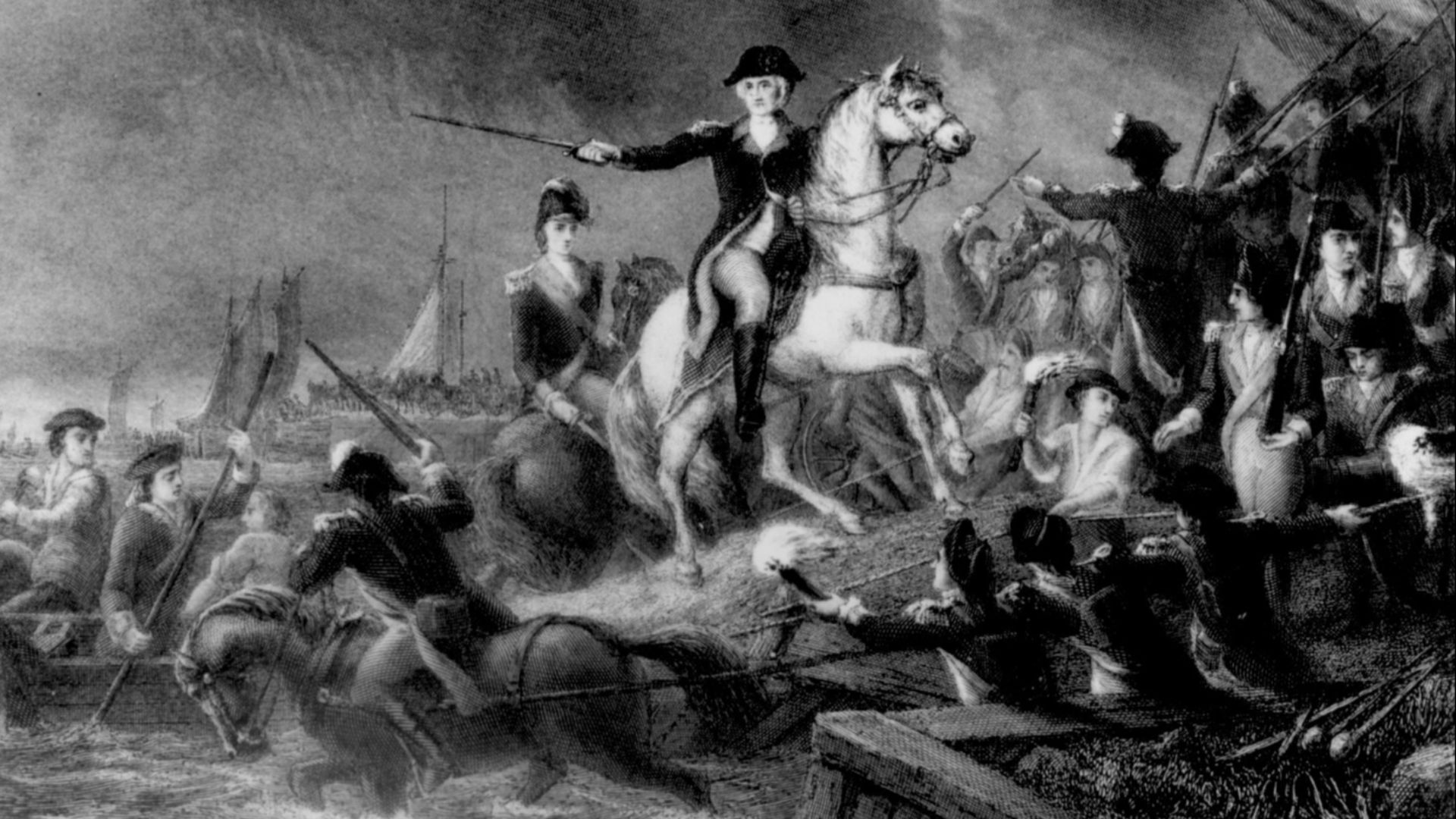2. La retraite de Washington de Long Island, 1776
