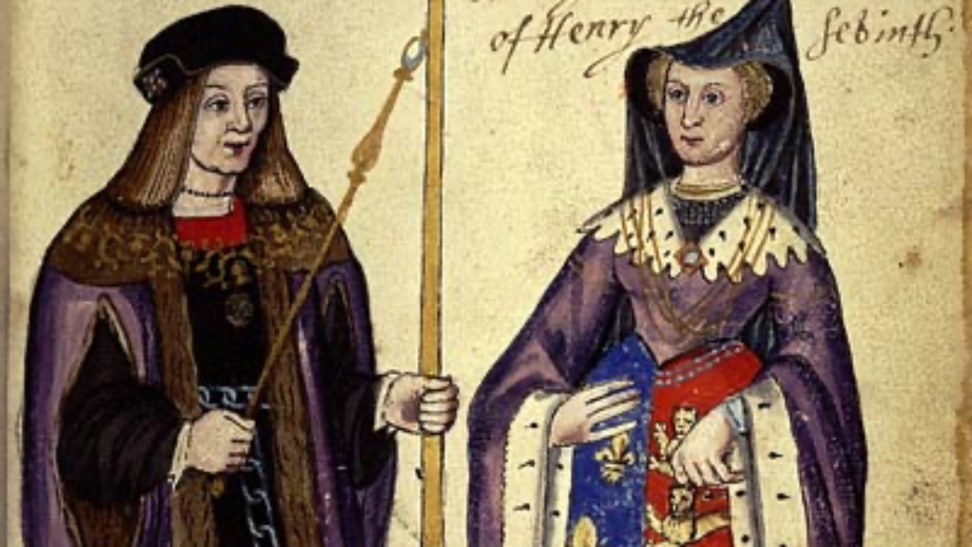 6. Jacques IV d'Écosse et Marguerite Tudor