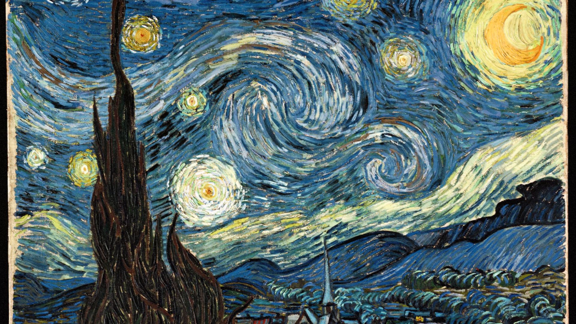 9. Je n'ai pas aimé « La Nuit étoilée »