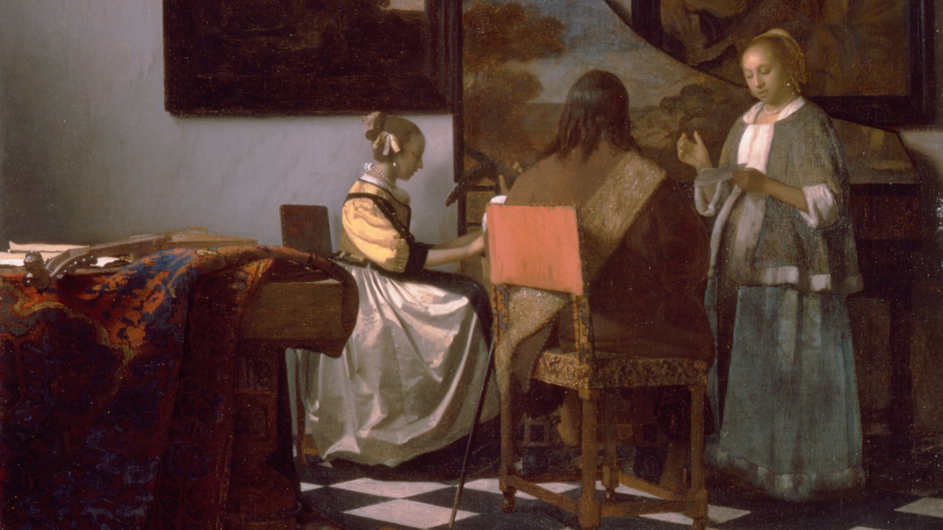 18. « Le Concert » de Vermeer