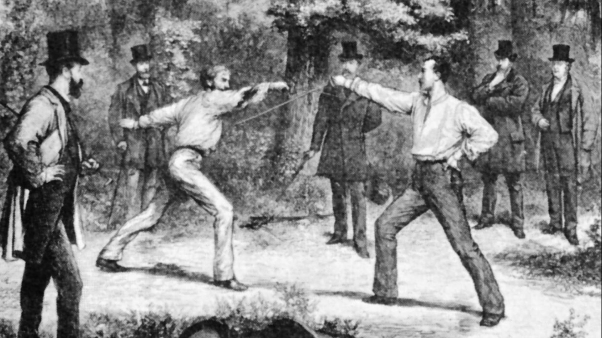 16. Les cicatrices de duel sur les visages allemands