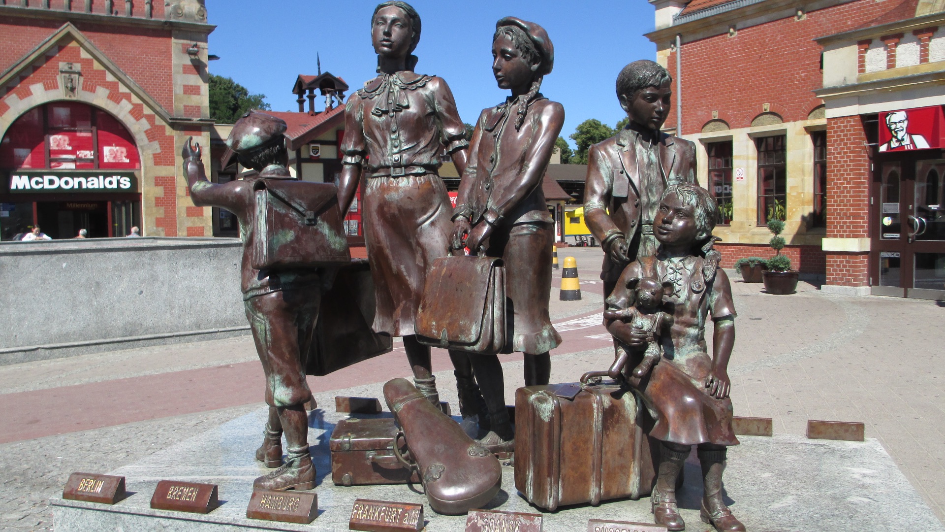 19. Mémorial du « Kindertransport » — Londres, Angleterre