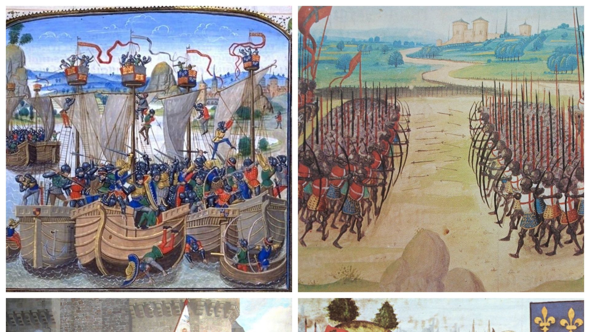 11. Les forces françaises ont attaqué les bastilles anglaises