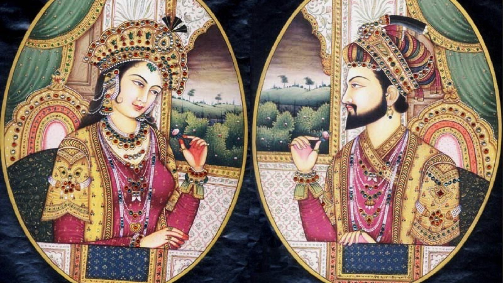 6. Shah Jahan et Mumtaz Mahal