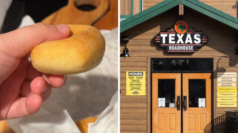 Une femme du New Jersey se trouve au Texas Roadhouse. Elle remarque quelque chose de suspect concernant les petits pains.