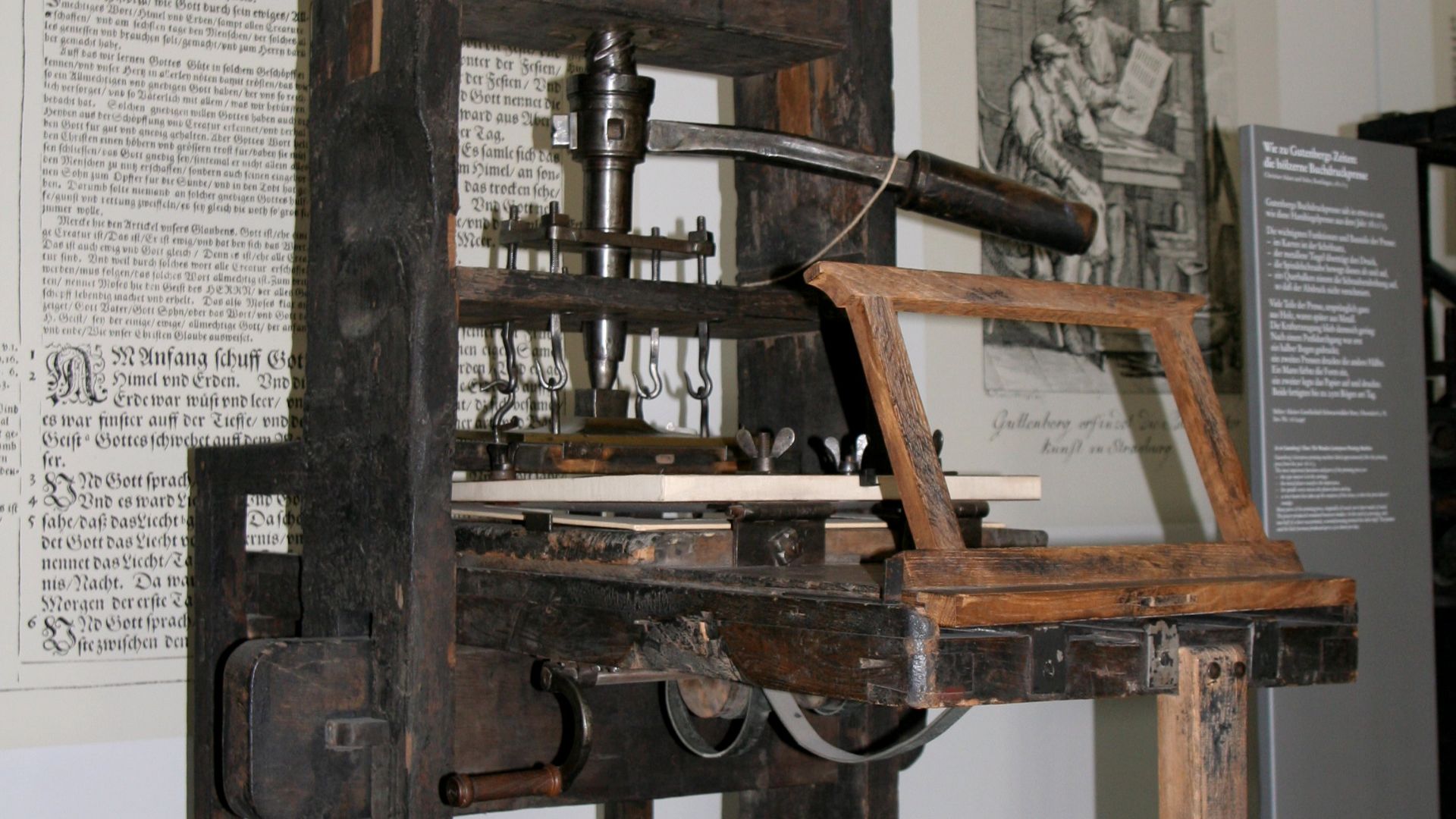 1. Gutenberg se lance dans l'imprimerie avec des caractères mobiles