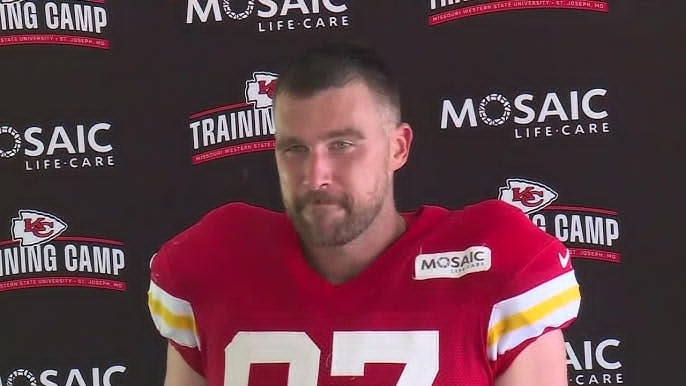 Travis Kelce is back in his safe haven