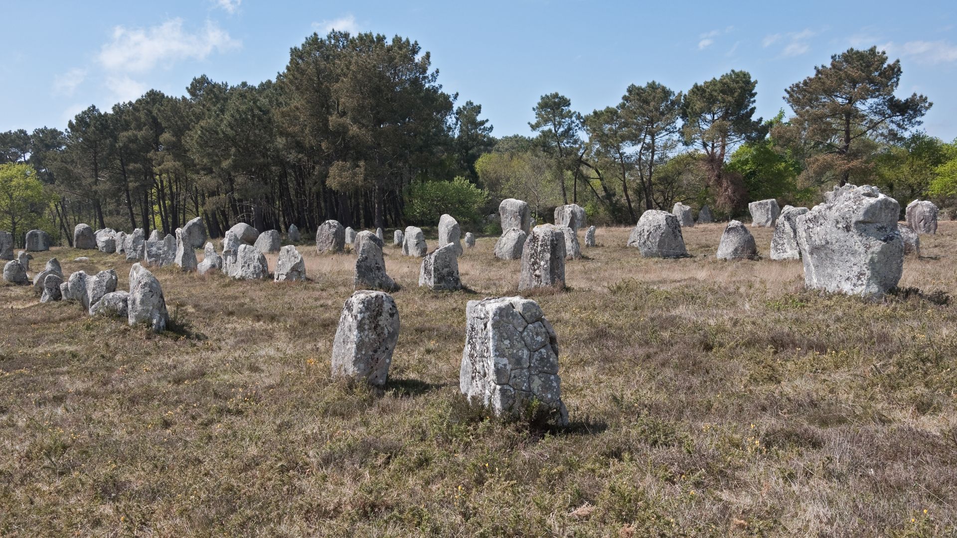 17. Les alignements de Carnac, en France