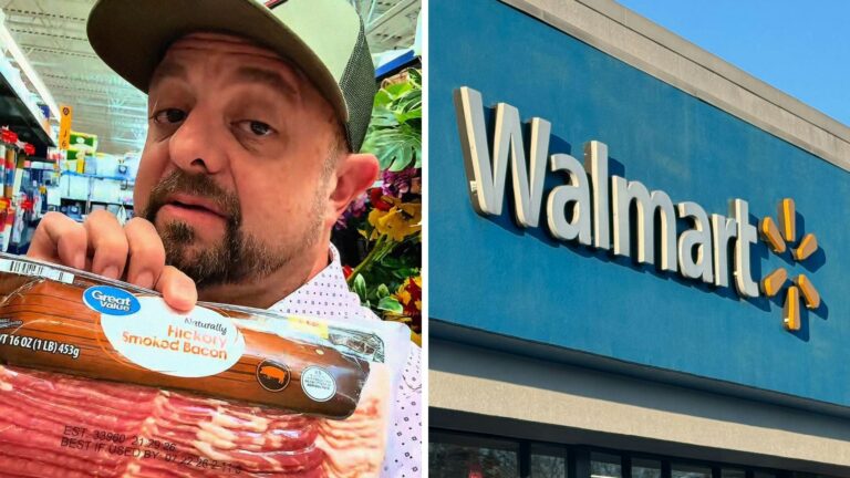 Man picks up Great Value bacon at Walmart. Then he weighs it on a scale: ‘This is corporate theft’