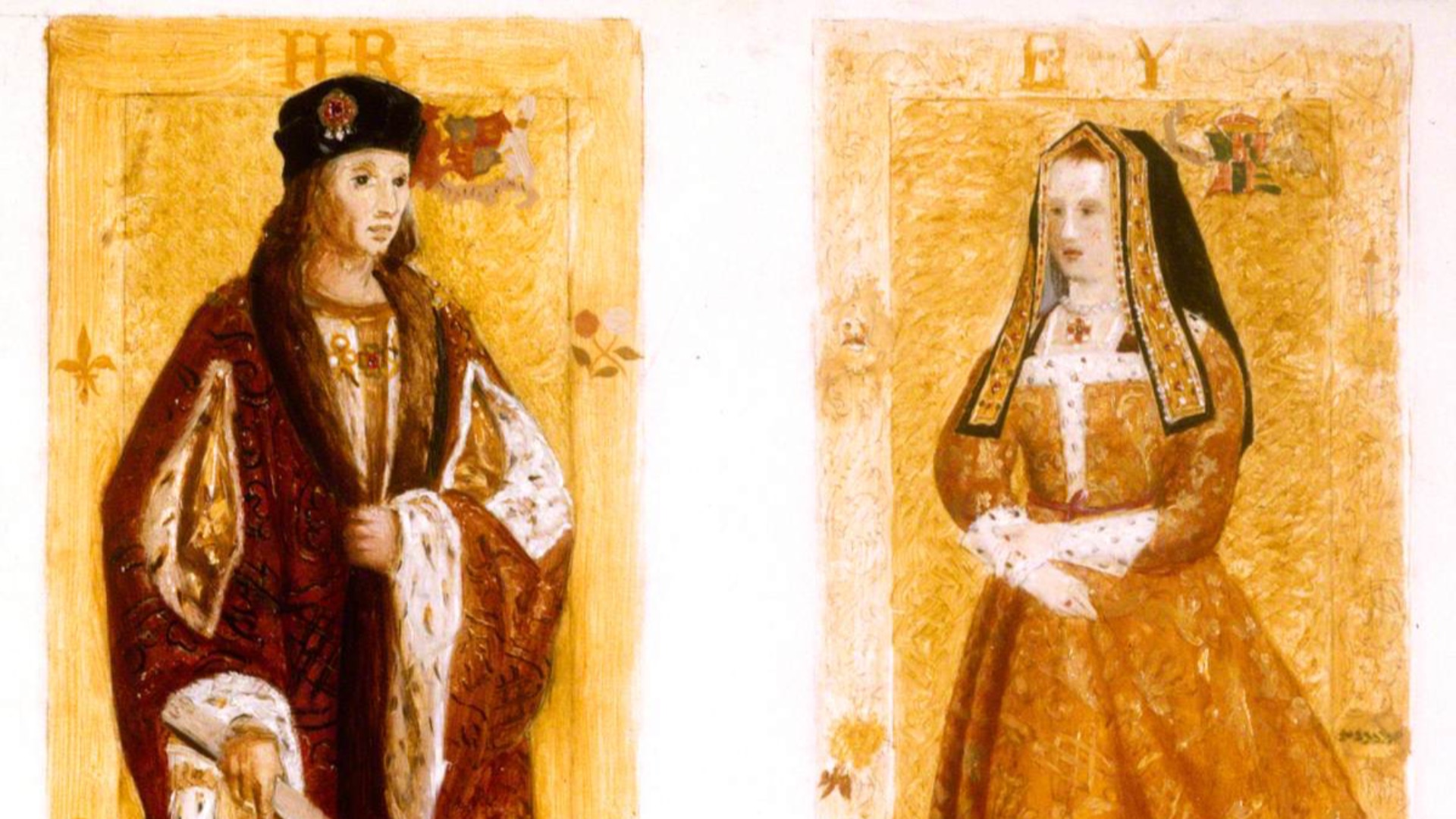 1. Henri VII et Élisabeth d'York