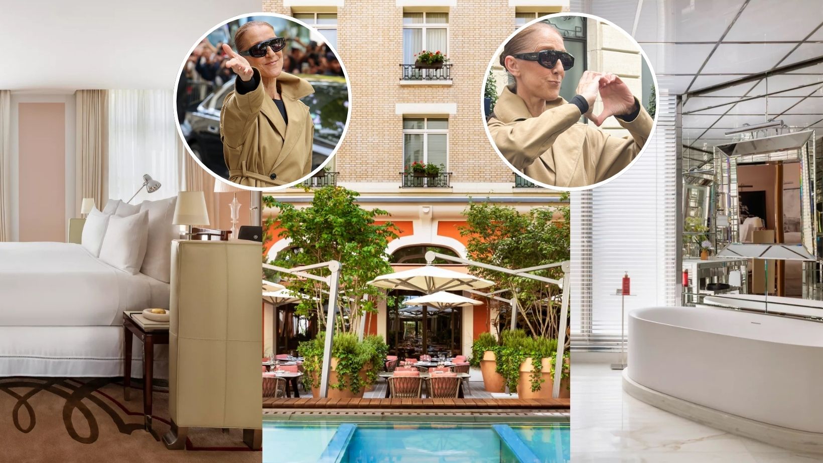 C’est la folie: Le luxueux hôtel où séjourne Céline Dion à Paris en 12 magnifiques photos