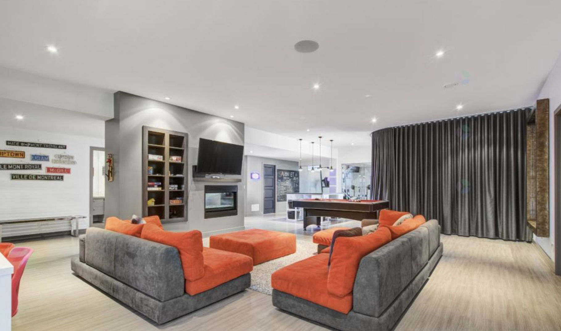 Salle familiale et jeux