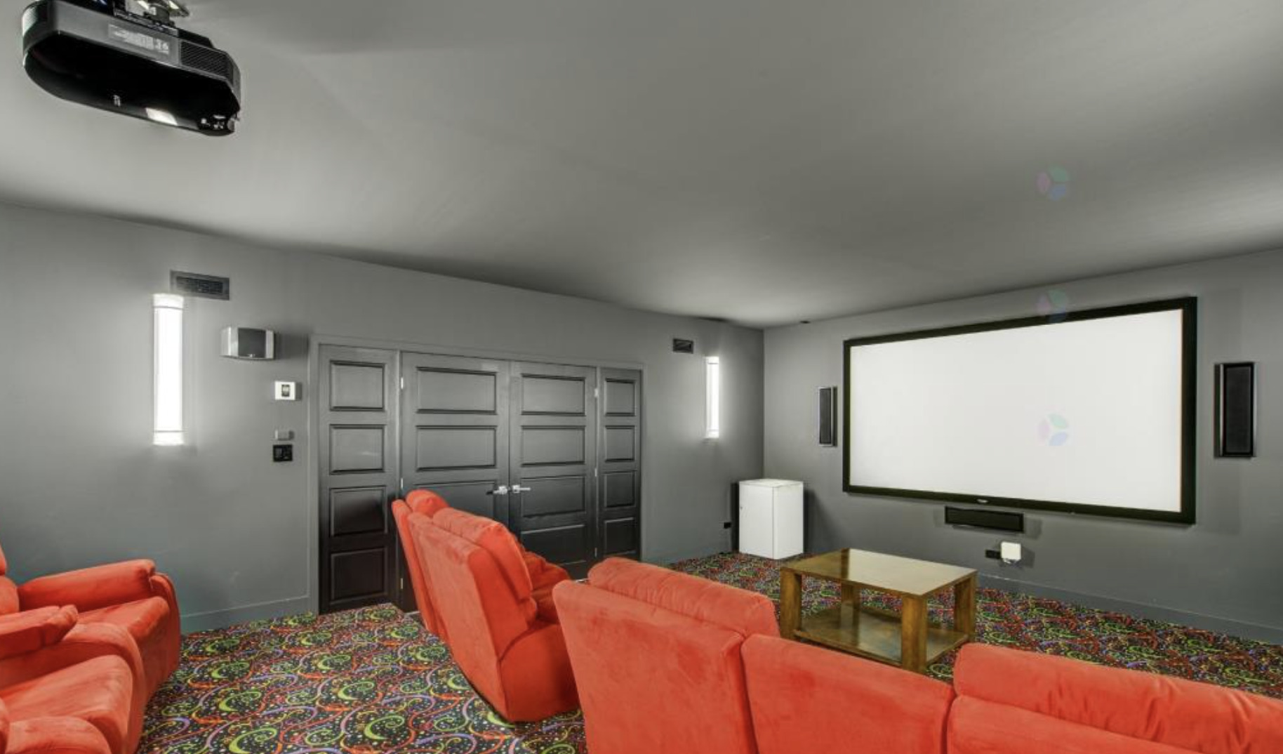 Salle de cinéma maison