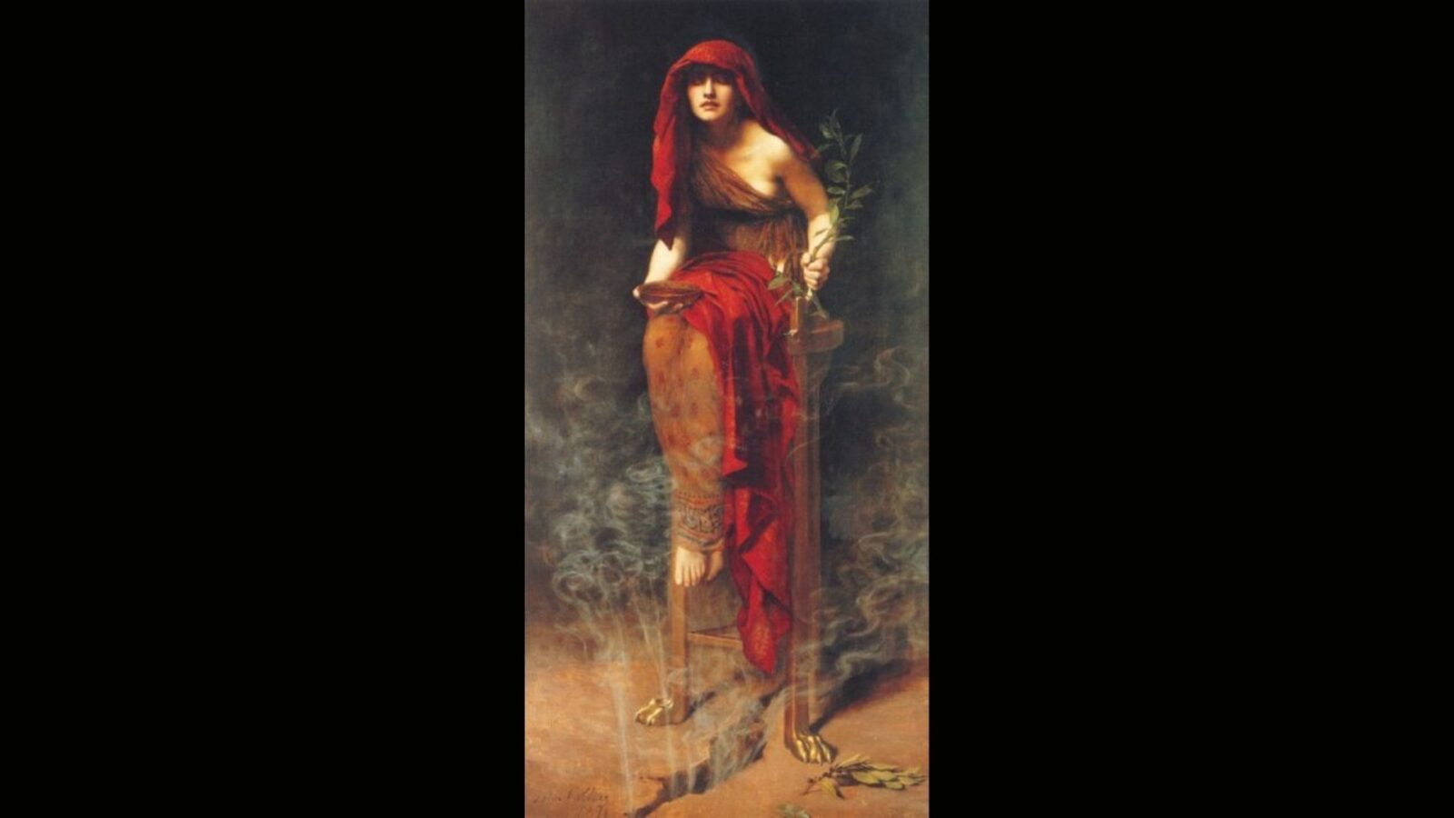 9. La Pythie était-elle sous l’emprise de vapeurs mystérieuses ?