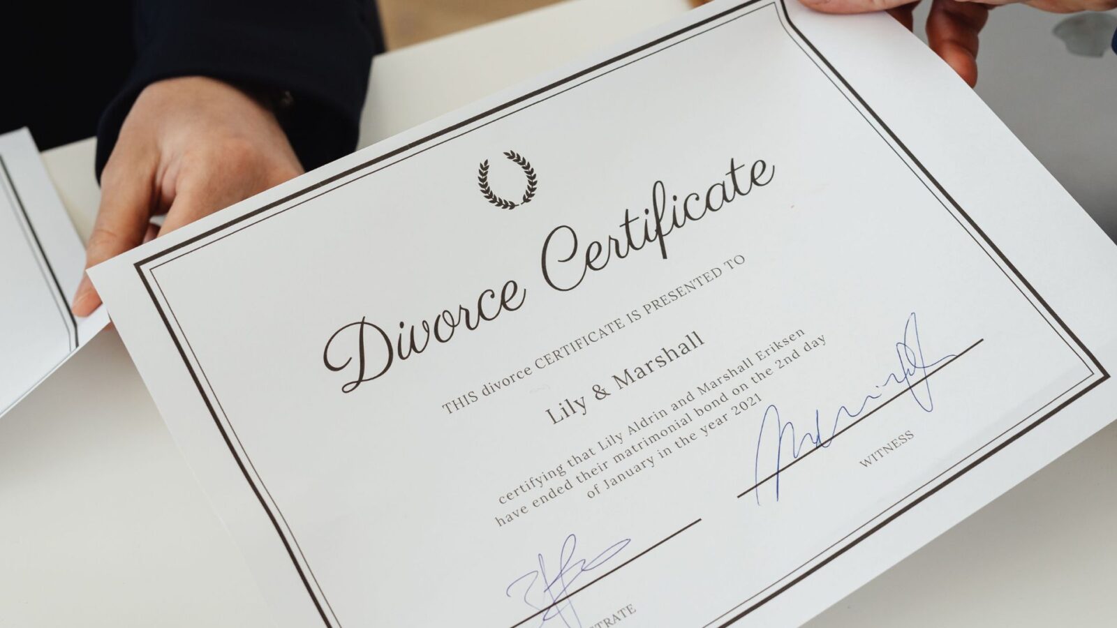 3. His Marriage Of 22 Years Was Over Just Like That