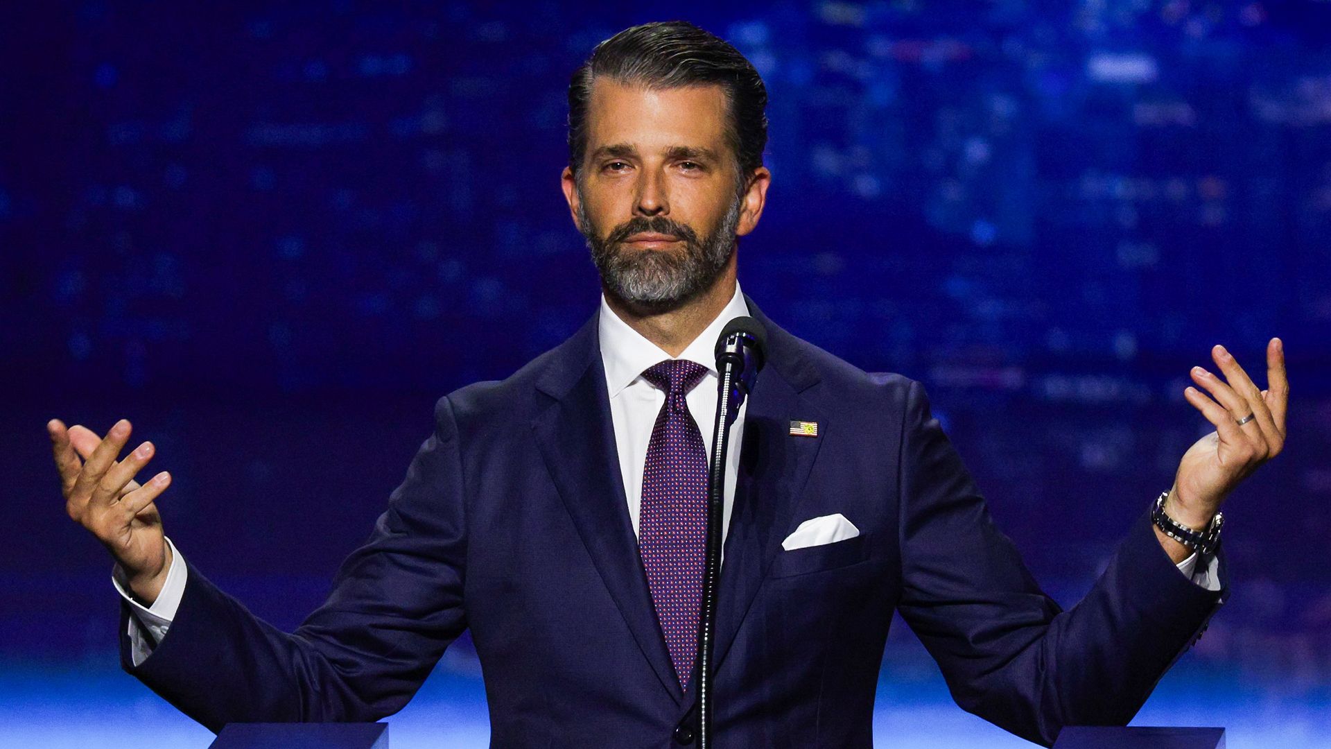 Trump manque la fête organisée en l'honneur de son fils