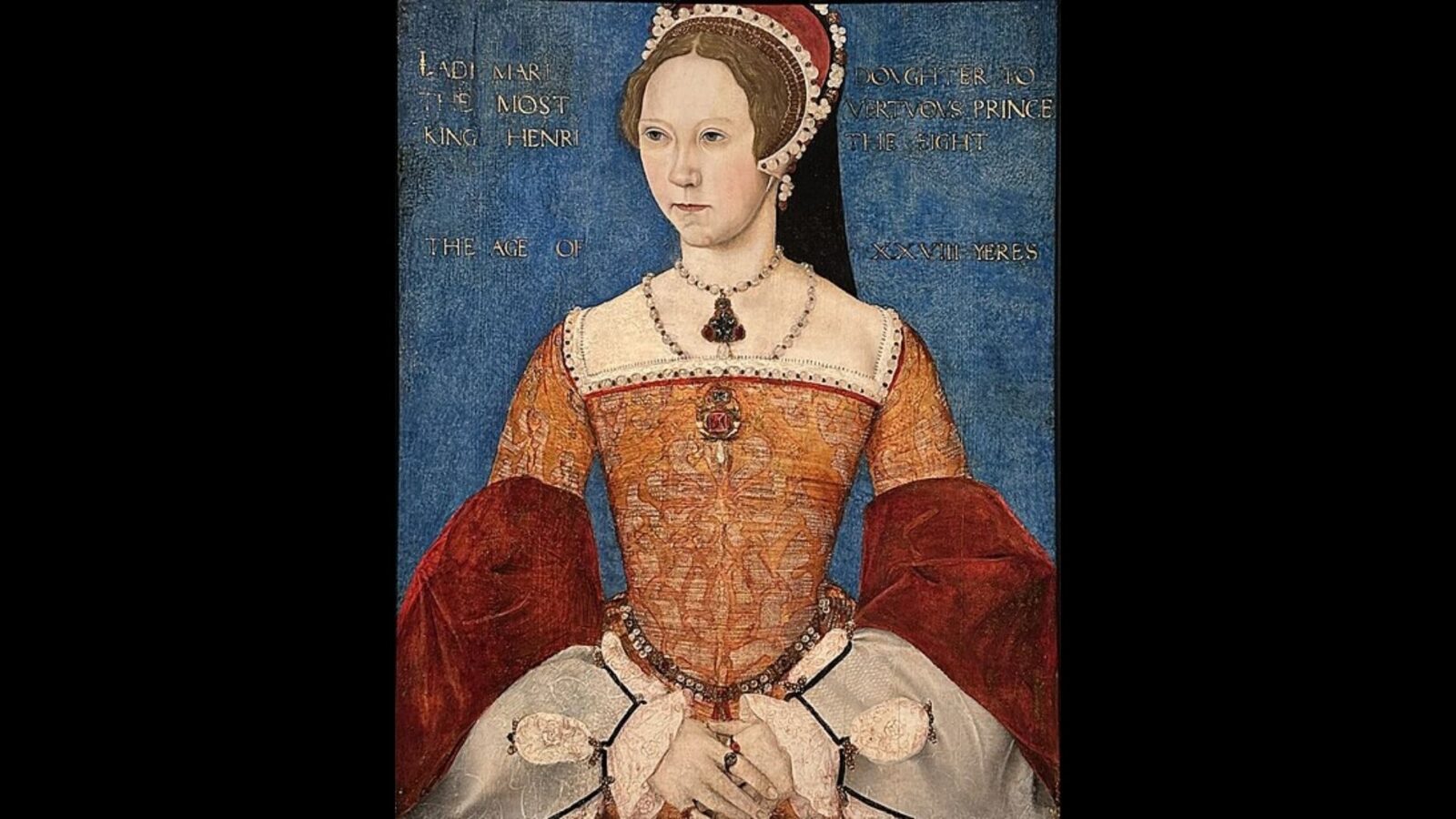 9. Finalement, le ventre de Marie, qui était enceinte, a commencé à s'affiner