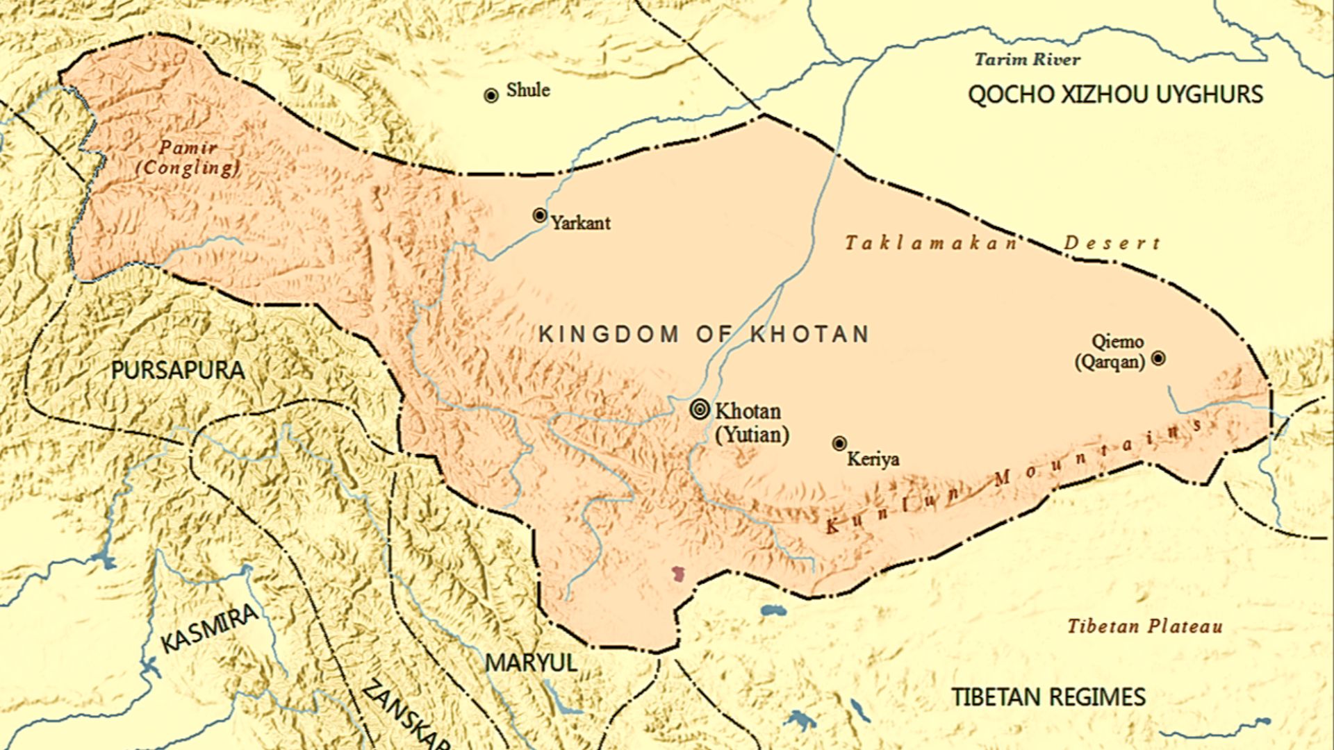 11. Le royaume de Khotan