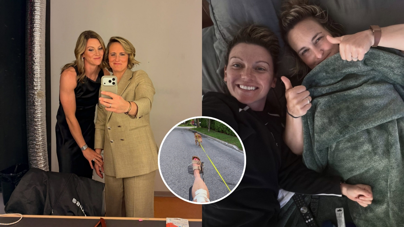 Marie-Philip Poulin partage des moments de sa convalescence entourée de ses proches