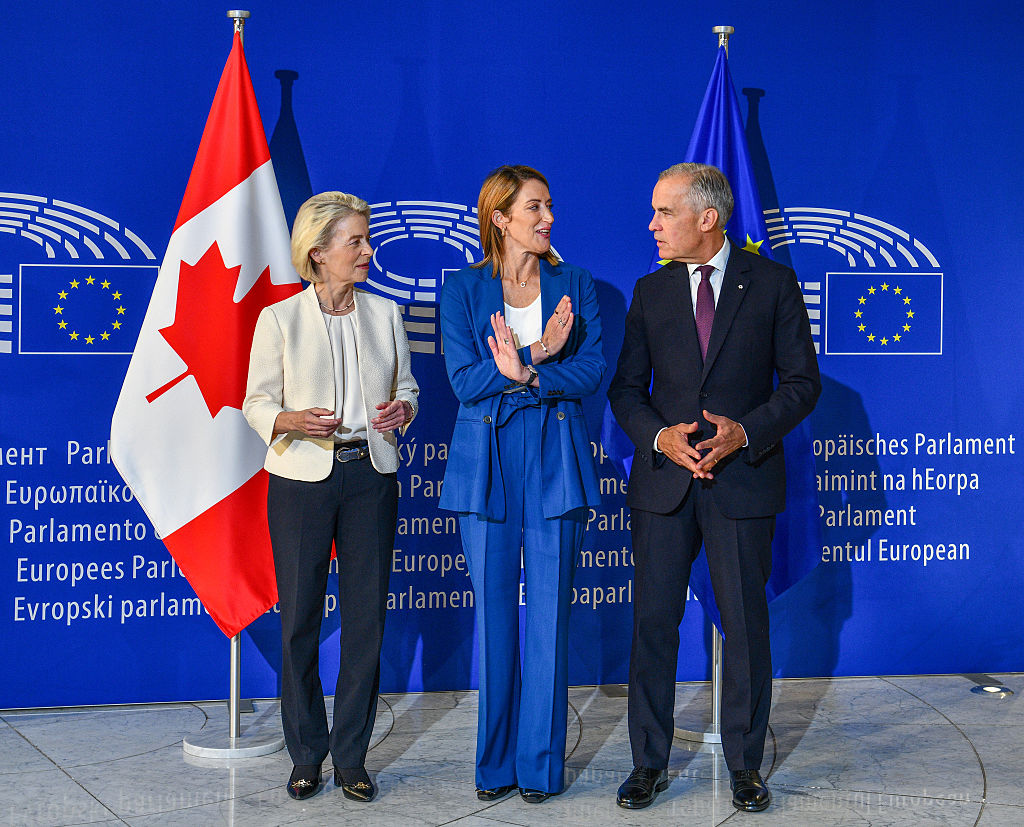 Carney reaffirms EU ambitions for Canada amid threats from Donald Trump