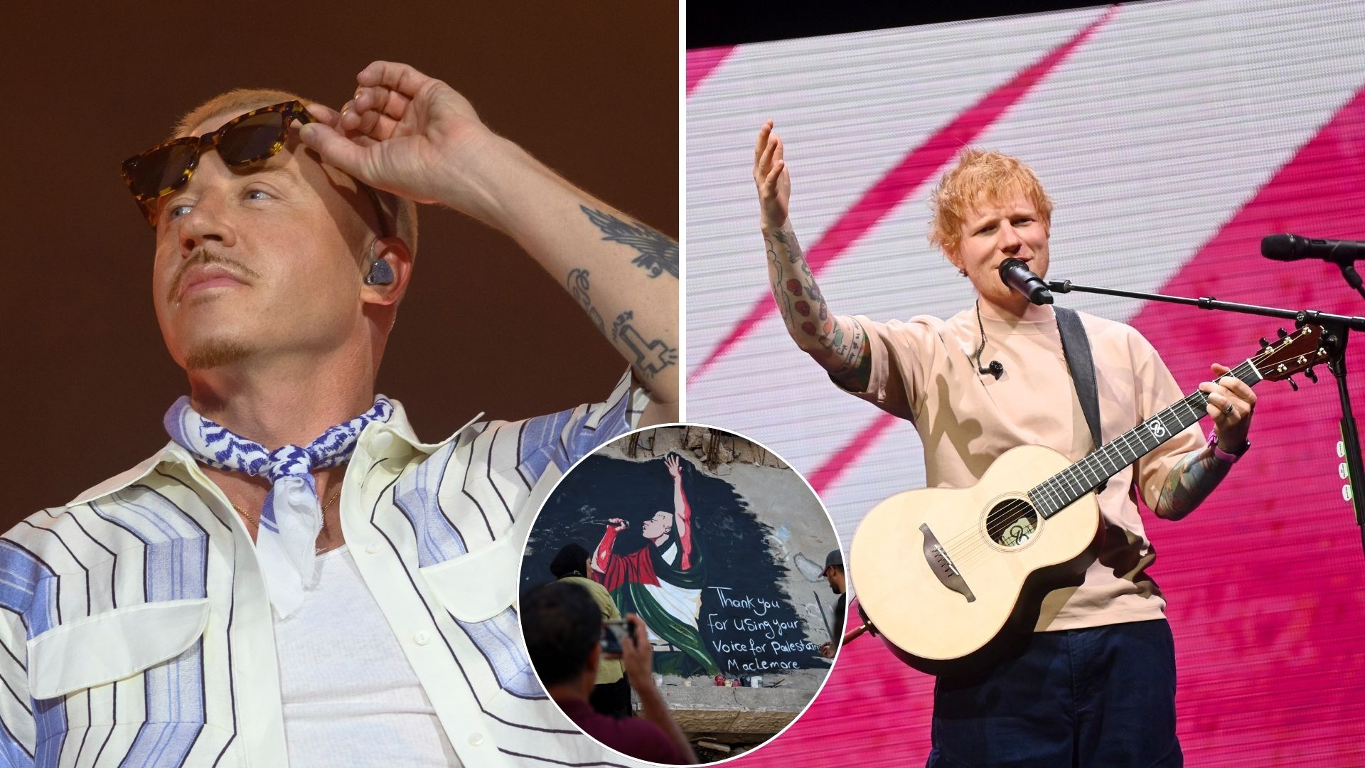 Macklemore Keeps Focus on Palestinians