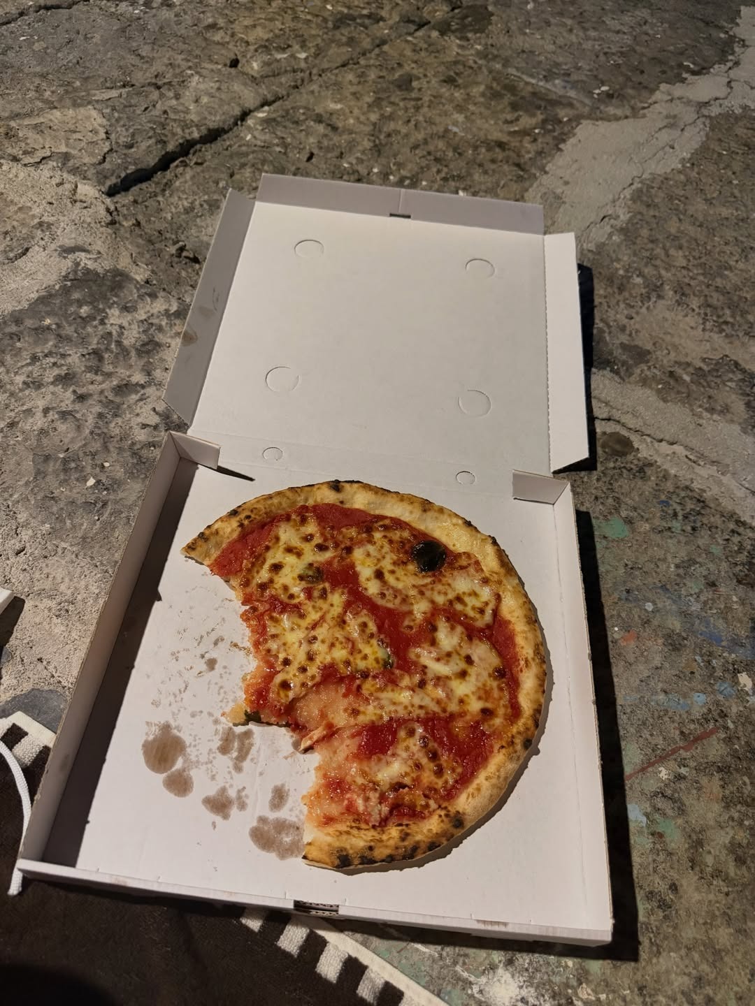 Une pizza sans cérémonie